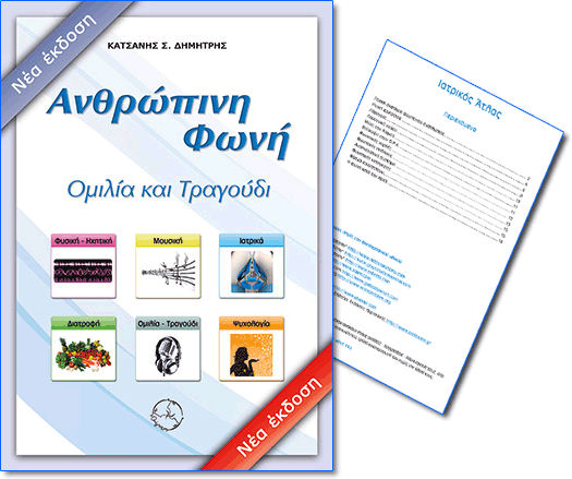 Ανθρώπινη Φωνή, Ομιλία και Τραγούδι